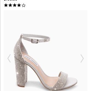 Steve Madden rhinestone heels